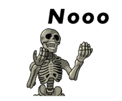 -Skeleton- sticker #14081742