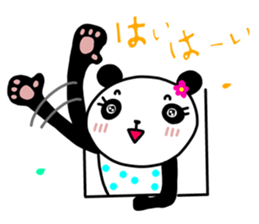 HAKATA PANDA GIRL sticker #14082016