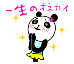 HAKATA PANDA GIRL sticker #14082022