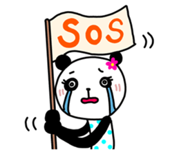 HAKATA PANDA GIRL sticker #14082028