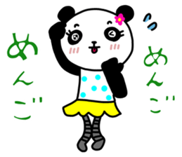 HAKATA PANDA GIRL sticker #14082029