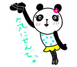 HAKATA PANDA GIRL sticker #14082030