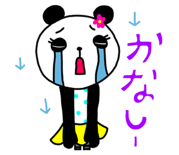 HAKATA PANDA GIRL sticker #14082031