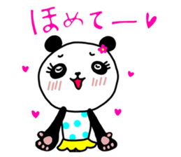 HAKATA PANDA GIRL sticker #14082033
