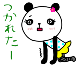 HAKATA PANDA GIRL sticker #14082034