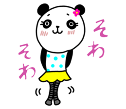 HAKATA PANDA GIRL sticker #14082050
