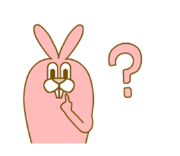 Medium mammal pink5 sticker #14082125