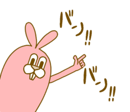 Medium mammal pink5 sticker #14082130