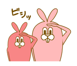 Medium mammal pink5 sticker #14082138