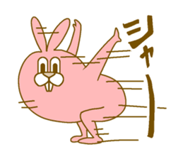 Medium mammal pink5 sticker #14082147