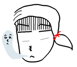 Henohenomohe Women sticker #14082248