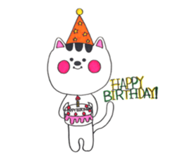 very cute cat!!! sticker #14082504