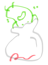 broad bean Christmas version sticker #14082601