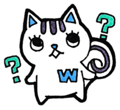 Sticker for the initial W sticker #14083200