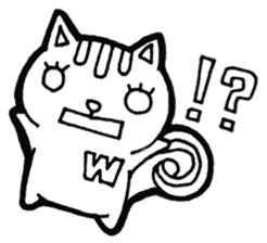 Sticker for the initial W sticker #14083202