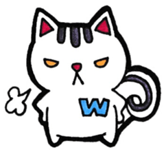 Sticker for the initial W sticker #14083208