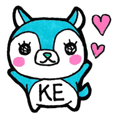 Name Sticker to get the Ke