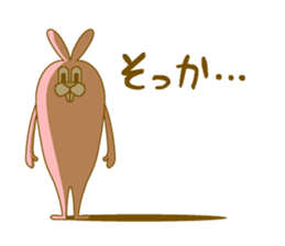 Medium mammal pink sticker #14083276