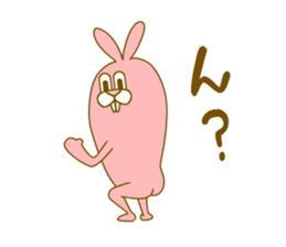 Medium mammal pink sticker #14083281