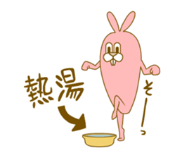 Medium mammal pink sticker #14083300