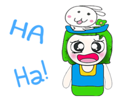 Mr..Yada. love rabbit.. ^_^ sticker #14083333