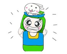 Mr..Yada. love rabbit.. ^_^ sticker #14083335