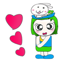 Mr..Yada. love rabbit.. ^_^ sticker #14083340