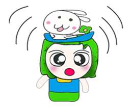 Mr..Yada. love rabbit.. ^_^ sticker #14083346