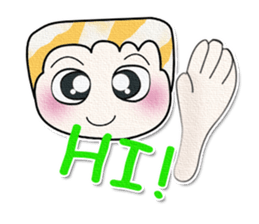 ^_^ My name is Kohaku. sticker #14083681