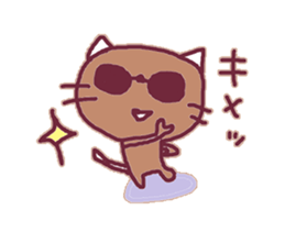 brownie.the CAT sticker #14084177