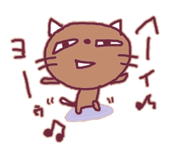 brownie.the CAT sticker #14084189