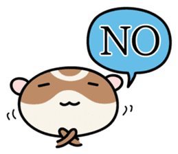 Japanese very cute ferret sticker #14084340