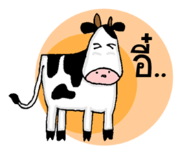 The little Cow v01 sticker #14084405