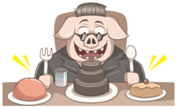 Pig Boss sticker #14084430