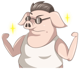 Pig Boss sticker #14084431