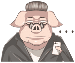 Pig Boss sticker #14084436
