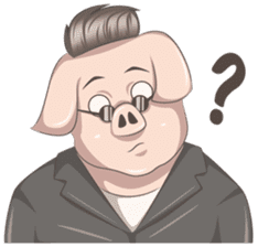 Pig Boss sticker #14084437