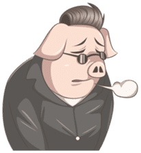 Pig Boss sticker #14084439