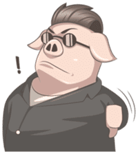 Pig Boss sticker #14084440