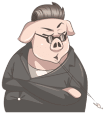 Pig Boss sticker #14084441