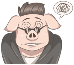 Pig Boss sticker #14084443