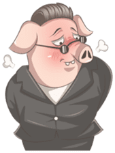 Pig Boss sticker #14084447