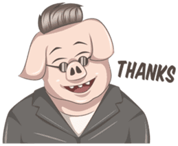 Pig Boss sticker #14084449