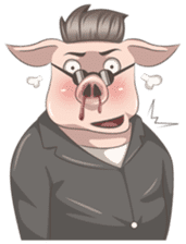 Pig Boss sticker #14084450