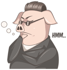 Pig Boss sticker #14084454