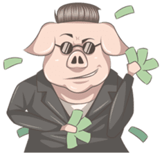 Pig Boss sticker #14084455