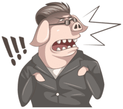 Pig Boss sticker #14084457
