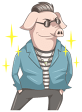 Pig Boss sticker #14084459