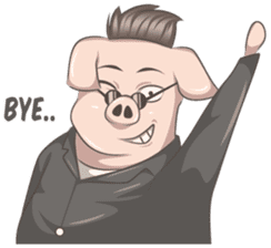 Pig Boss sticker #14084460
