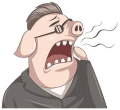 Pig Boss sticker #14084461